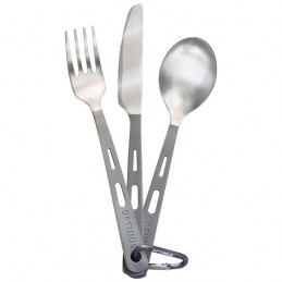 Optimus Titanium 3 Piece cutlery set