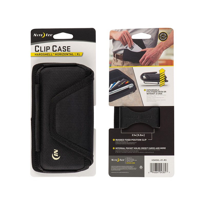 Etui Tel Clip Case Hardshell  (xl horizontal)