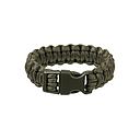 Mil-Tec Paracord Bracelet 22mm Plastic Buckle - 181kg Breaking Strength, 4 Sizes