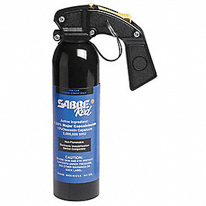 Sabre Red Spray de Défense 550 ml Jet Fin - Portée 9-10 m, 10% OC