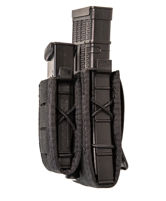 HSG Porte Magasin Double TACO - Cordura Robuste, Fixation MOLLE Rapide