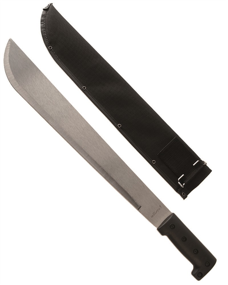 Machette Sturm MilTec 18" avec Étui - Lame Acier Carbone 46cm