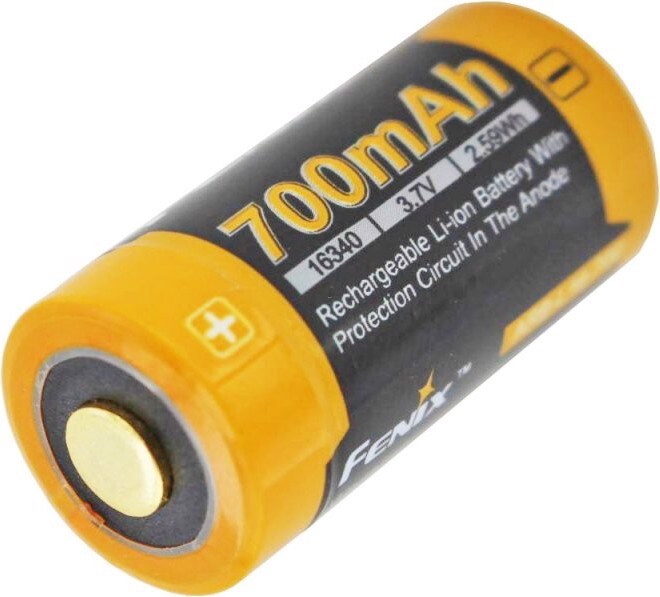 Fenix Accu CR123 Rechargeable - Port USB Intégré, Protection Multiple