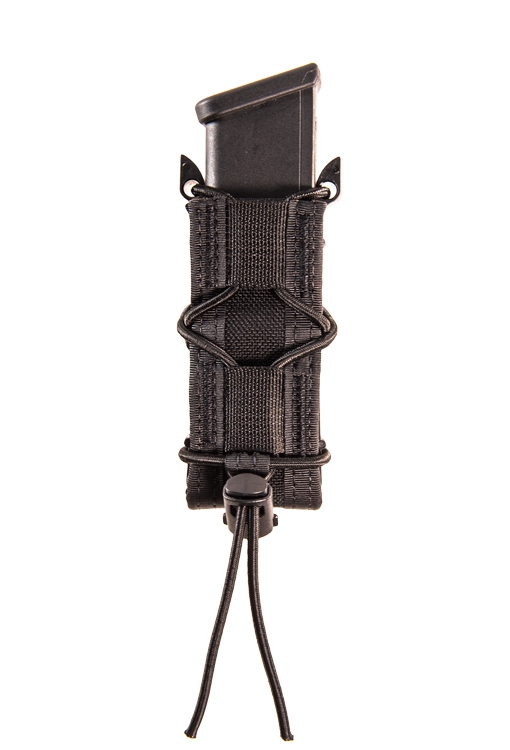 HSG TACO Pistol Mag Pouch Black - MOLLE and Universal Belt Mount