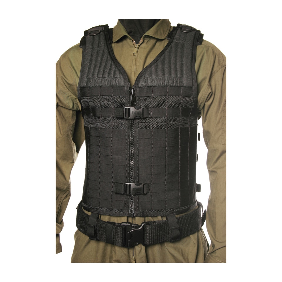 Blackhawk S.T.R.I.K.E. Elite MOLLE Vest - Modular Tactical Platform Black