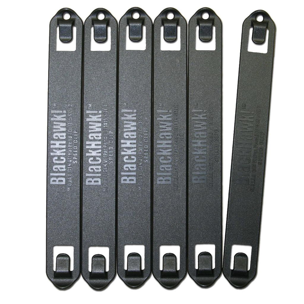 Blackhawk Speed Clip Schwarz SC2257 - Schnellbefestigung für M.O.L.L.E-Ausrüstung