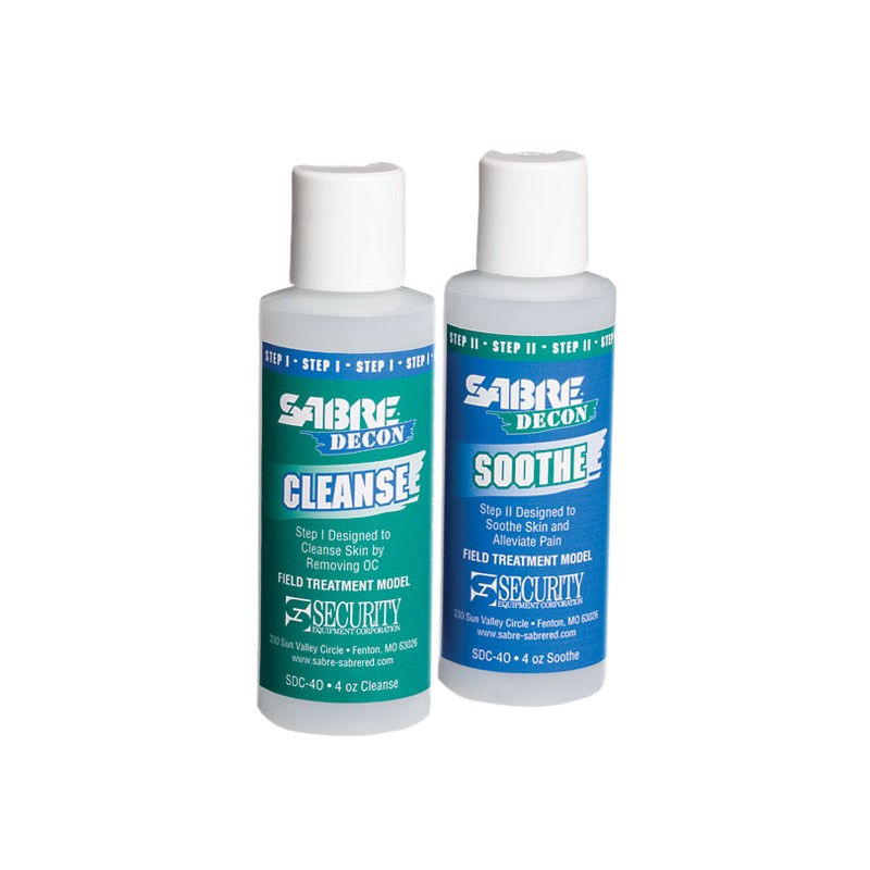 Sabre Red Decontaminante Spray al Pepe - Neutralizza OC/CS/CN in 2 Fasi