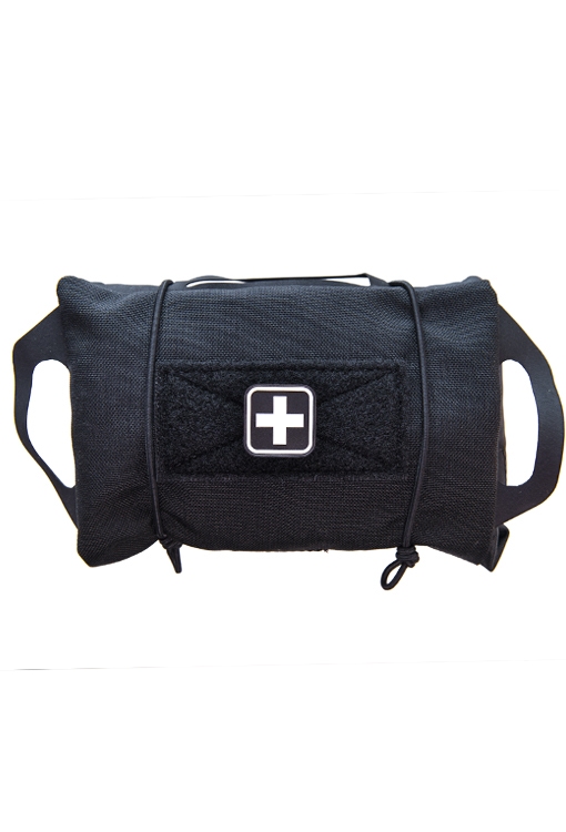 HSGI ReFlex IFAK Black - MOLLE Medic Pouch, Rapid Deployment