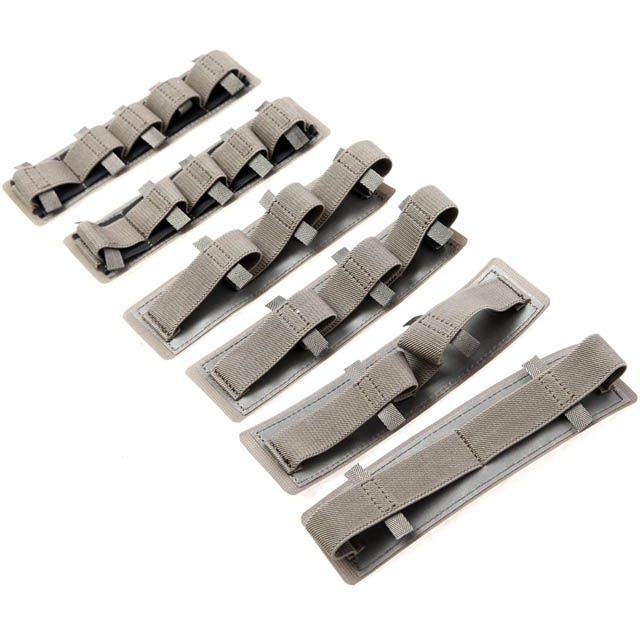 Set Inserts Élastiques Velcro Snigel Design - Fixation Modulaire 6 Pièces