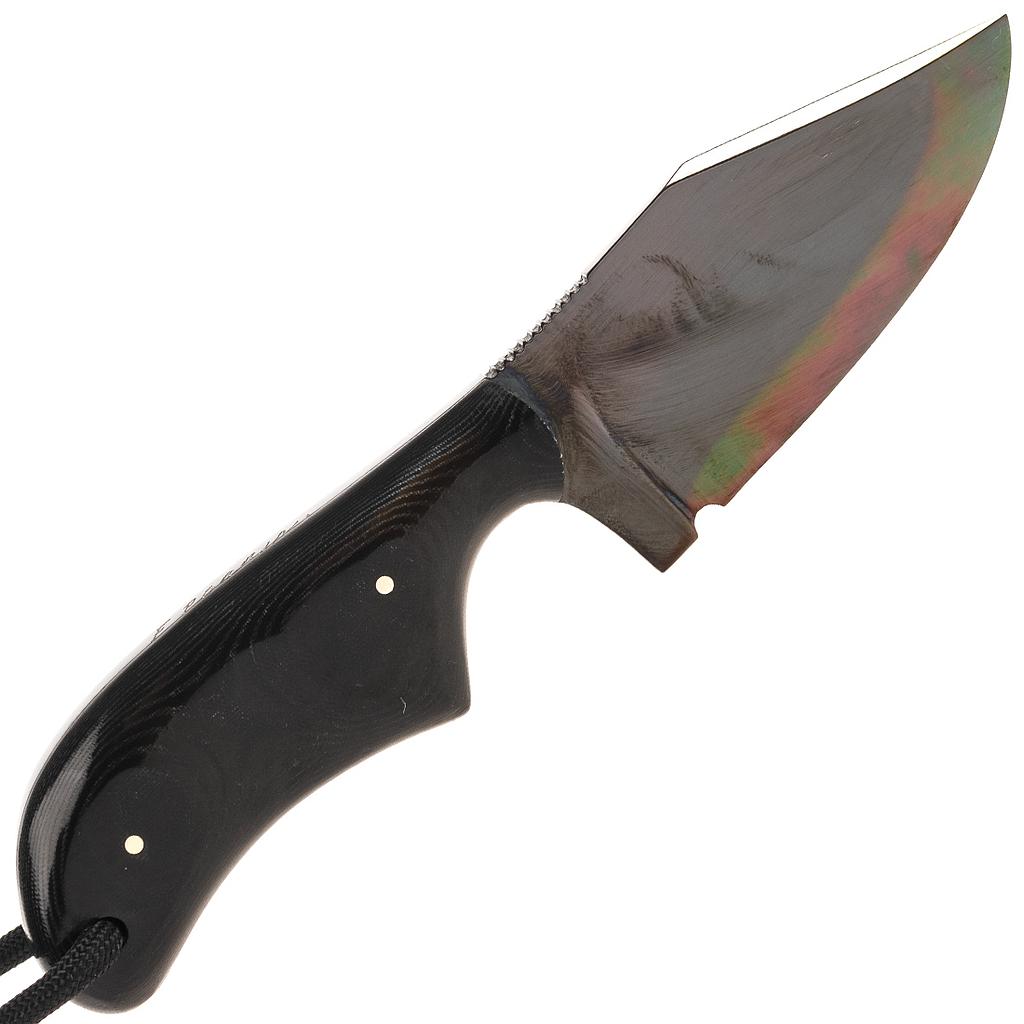 Le Neck Outdoor Perrin - Couteau de Cou Compact en Acier XC75