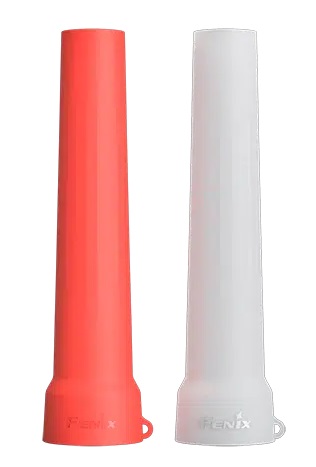 Fenix Cône de Signalisation Souple pour Lampe - Pliable, Blanc/Rouge
