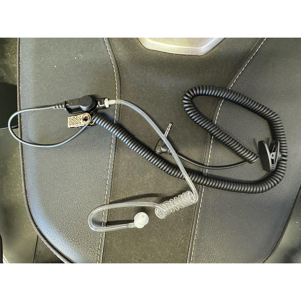Auricolare Ascolto FBI GNT SC6403 - Jack 3.5 mm Tipo L, Ascolto Discreto
