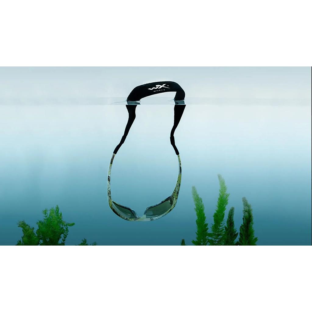 Wiley X Schwimmende Brillenkordel aus Neopren - Schwimmt auf Wasser, Verliersicher