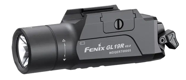 Lampe Fenix GL19R V2.0 1200 Lumens - Portée 420m pour Armes de Poing