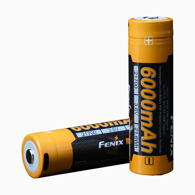 Fenix ARB-L21-6000B - 21700 USB-C Battery with Power-Bank Function