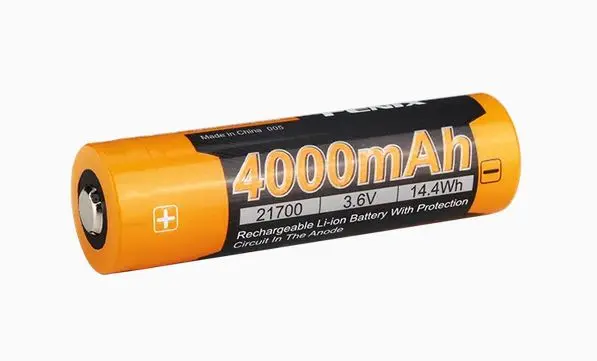 Fenix ARB-L21-4000P Akku 21700 4000 mAh - Hochleistung 10A