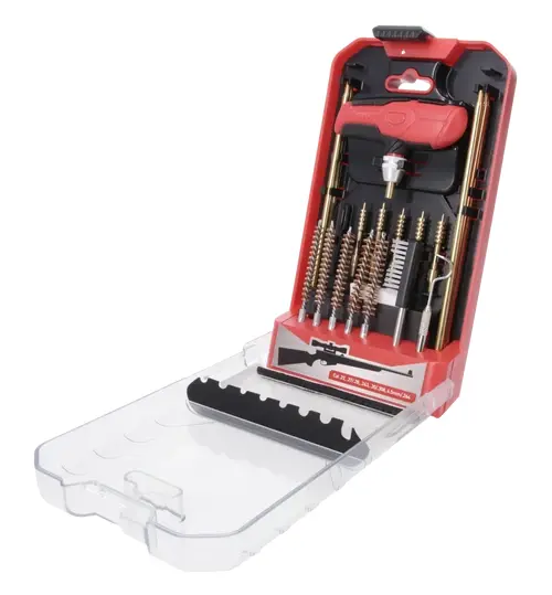 Kit Nettoyage Carabine Birchwood Casey - 21 Pièces, Multi-Calibres, Mallette