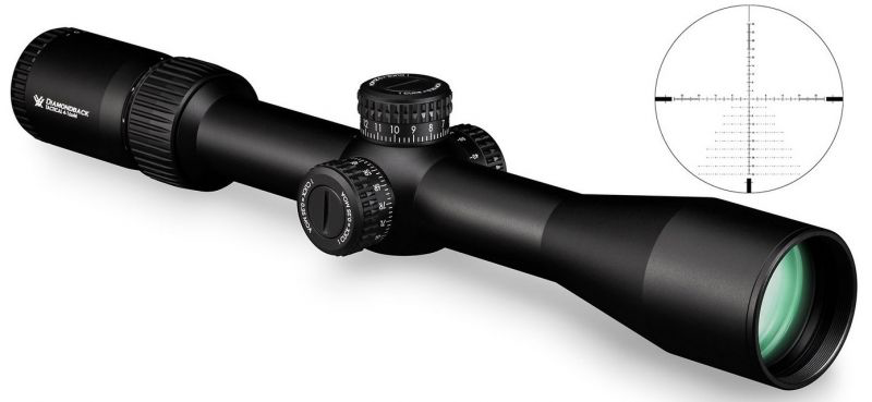 Vortex Diamondback® Tactical 4-16x44 FFP EBR-2C MRAD - Long Range Precision