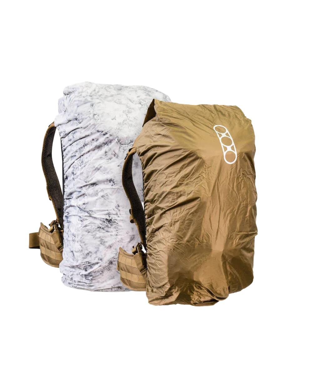 Eberlestock J2RC Copertura Antipioggia Reversibile Coyote/D.Winter, Nylon PU