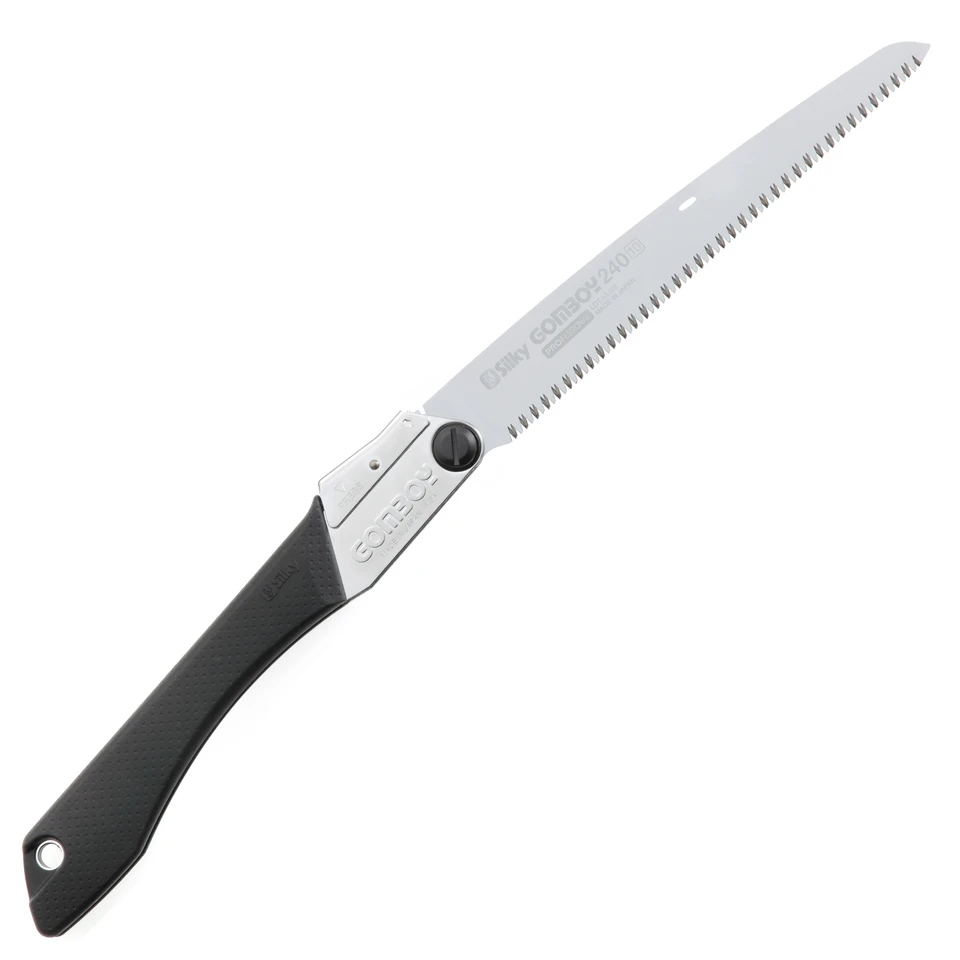 Silky Gomboy 240mm - Scie Pliante Pro, Lame Chromée Affûtage Conique