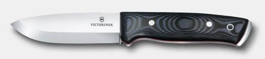 Victorinox Outdoor Master Mic L - Fixed Blade Scandi Knife, Micarta Handle