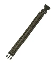 Bracelet Paracord Mil-Tec 22mm Fermoir Plastique - Résistant 181kg, 4 Tailles - Image 2