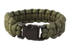 Bracelet Paracord Mil-Tec 22mm Fermoir Plastique - Résistant 181kg, 4 Tailles - Image 3