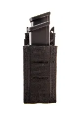 Porte-magasins HSG Double Decker TACO Noir Superposé - MOLLE et Ceinture - Image 2