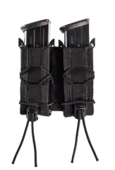 HSG Double Pistol Taco Noir - Poche MOLLE Modulaire pour Chargeurs Pistolet - Image 1