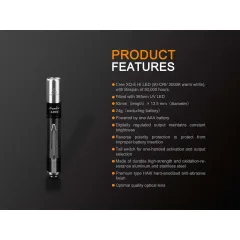 Fenix LD02 UV - Lampe Stylo EDC Compacte, Lumière Blanche & UV 200mW - Image 10