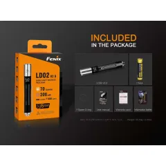 Fenix LD02 UV - Lampe Stylo EDC Compacte, Lumière Blanche & UV 200mW - Image 12