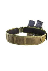 HSG Duty-Grip Padded Belt - Gepolsterter Gürtel aus Neopren mit Laser-Cut-Schlitzen, Schwarz - Image 4