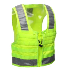 Snigel Equipment Vest -16 HV Yellow - MOLLE Modular Tactical Vest - Image 4