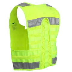 Snigel Equipment Vest -16 HV Yellow - MOLLE Modular Tactical Vest - Image 5