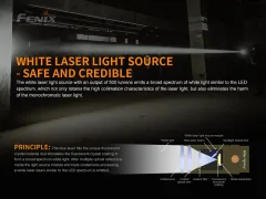 Fenix TK30 - Lampe tactique à laser blanc classe 1, portée 1200 m - Image 2