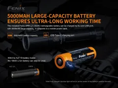 Fenix TK30 - Lampe tactique à laser blanc classe 1, portée 1200 m - Image 3