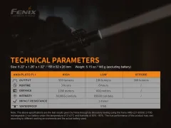 Fenix TK30 - Lampe tactique à laser blanc classe 1, portée 1200 m - Image 4