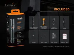 Fenix TK30 - Lampe tactique à laser blanc classe 1, portée 1200 m - Image 5