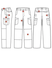 Tru-Spec Ascent Tactical Pants Black - Mechanical Stretch & Water Resistant - Image 3
