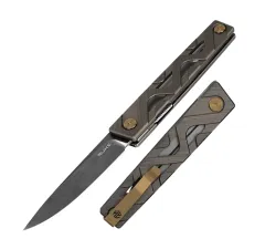 Couteau Pliant Ruike P878 - Acier 14C28N, Manche Aluminium 6063 - Image 1