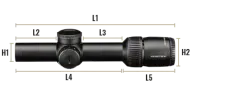 Vortex Strike Eagle 1-10x24 FFP - Absehen EBR-8 BDC, 30mm Rohr - Image 3