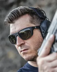 Vortex Optics Jackal Noir/Fumé - Protection Balistique et Polarisation UV400 - Image 2