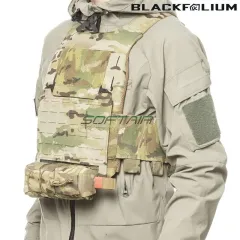 BlackFolium FORK Panel Vertical - Panneau Velcro® pour Poches MOLLE/PALS - Image 2