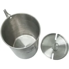 Tasse et Couvercle PATHFINDER 1.4L - Inox Robuste pour Bivouac - Image 2