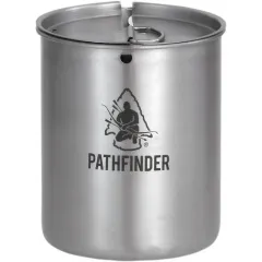 Tasse et Couvercle Pathfinder 70cl - Acier Inoxydable, Bivouac & Survie - Image 1