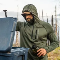 Hoody Pioneer Half-Zip Eberlestock - Molleton Chaud, Confort Outdoor - Image 3