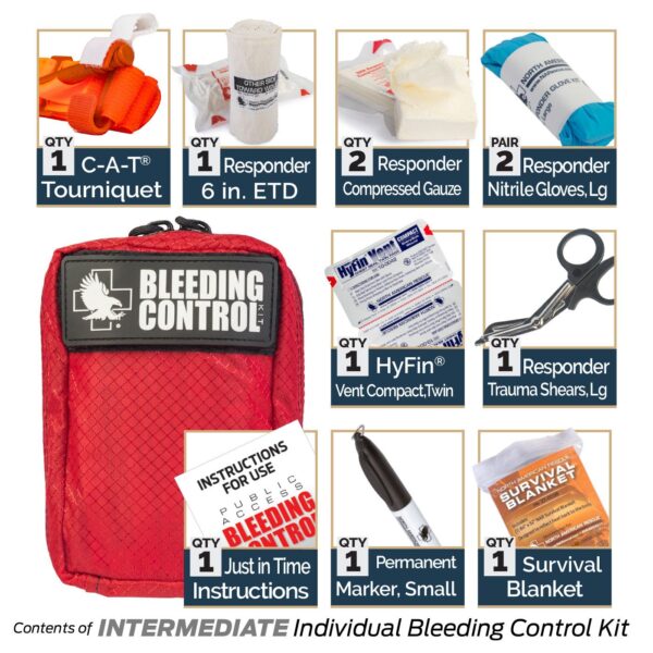 Kit Individual Bleeding Control Red NAR – Image 4