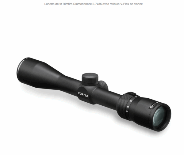 Vortex DiamondBack 2-7x35 Rimfire – Image 2