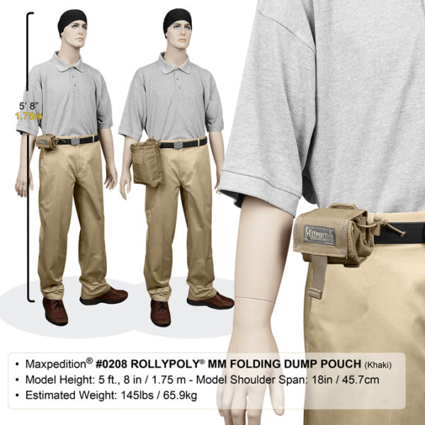 RollyPolly Folding Pouch Maxpedition – Image 3
