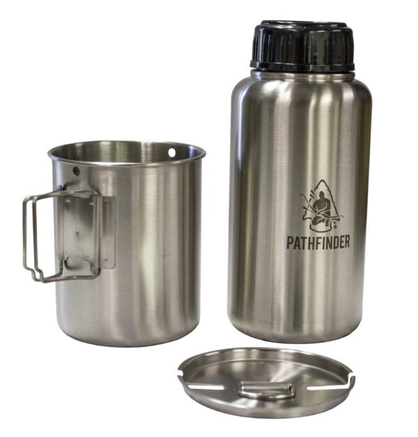 Stainless Steel Bottle and nesting set Pathfinder